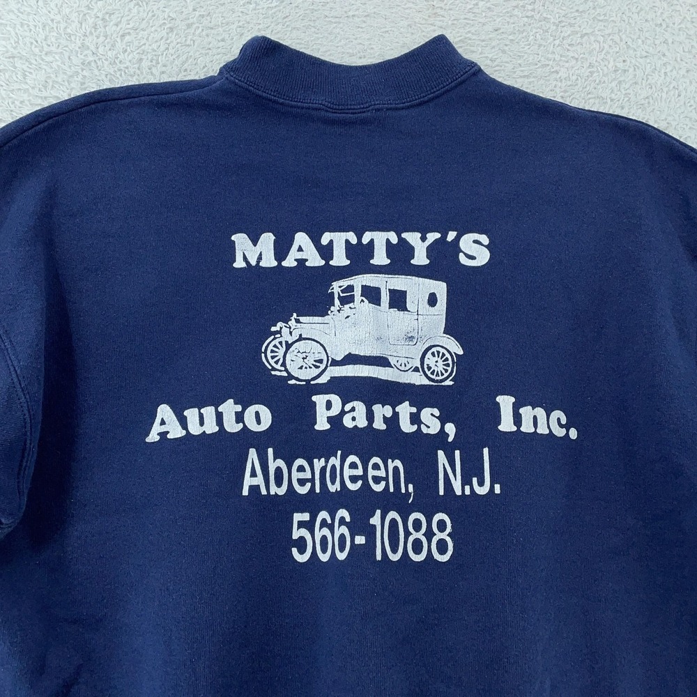 Vintage Citgo Lubricants Sweatshirt Small Auto Parts Aberdeen New Jersey Car 90s